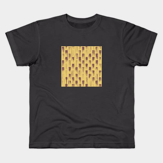 Wood steady Kids T-Shirt by Athira Hanipah